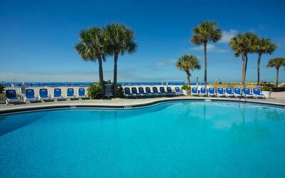 Outdoor pool at Island Grand At TradeWinds.
