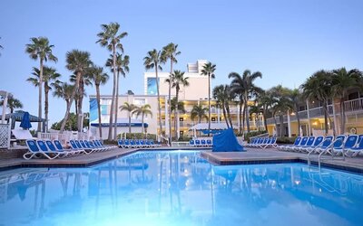 Outdoor pool at Island Grand At TradeWinds.