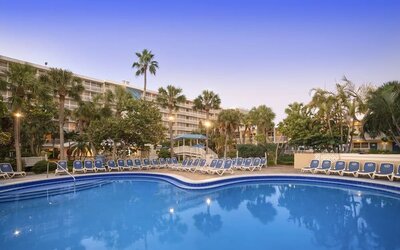 Outdoor pool at Island Grand At TradeWinds.