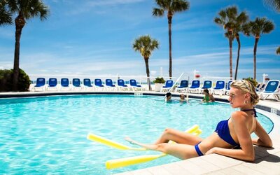 Outdoor pool at Island Grand At TradeWinds.
