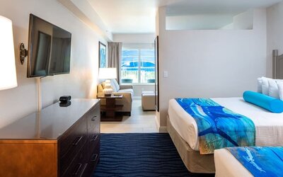 Day use room at RumFish Beach At TradeWinds.