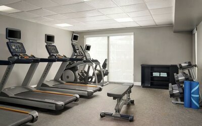 Gym at Courtyard by Marriott Myrtle Beach Barefoot Landing.