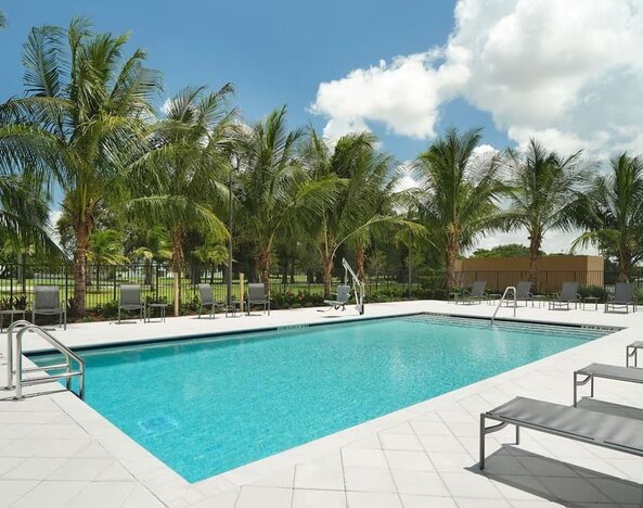 Pool at Fairfield By Marriott Inn & Suites Fort Lauderdale Northwest.
