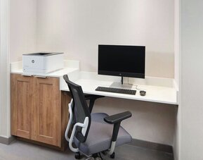 Work station at Fairfield By Marriott Inn & Suites Fort Lauderdale Northwest.