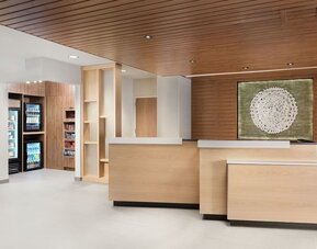 Reception at Fairfield By Marriott Inn & Suites Fort Lauderdale Northwest.