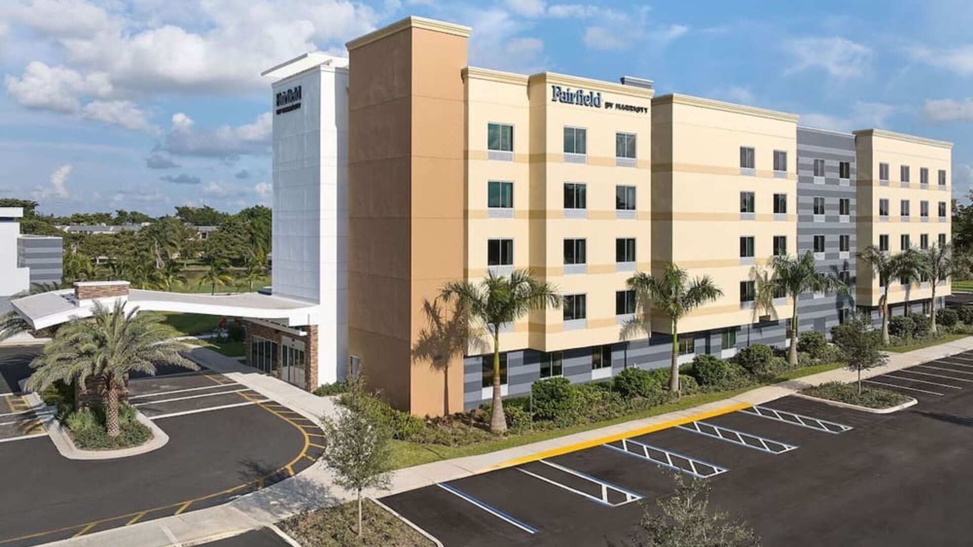 Parking at Fairfield By Marriott Inn & Suites Fort Lauderdale Northwest.