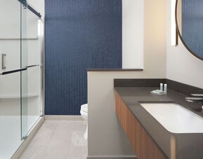 Bathroom at Fairfield By Marriott Inn & Suites Fort Lauderdale Northwest.