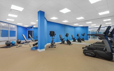 Gym at at Holiday Inn Resort Kissimmee By The Parks By IHG.