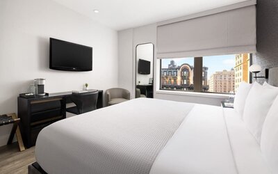 Day use room at Arthouse Hotel NYC.