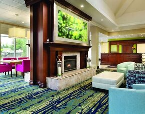 Lobby at Hilton Garden Inn Niagara-on-the-Lake.