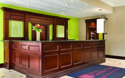 Reception at Hilton Garden Inn Niagara-on-the-Lake.