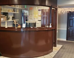 Reception at Jones Beach Hotel.