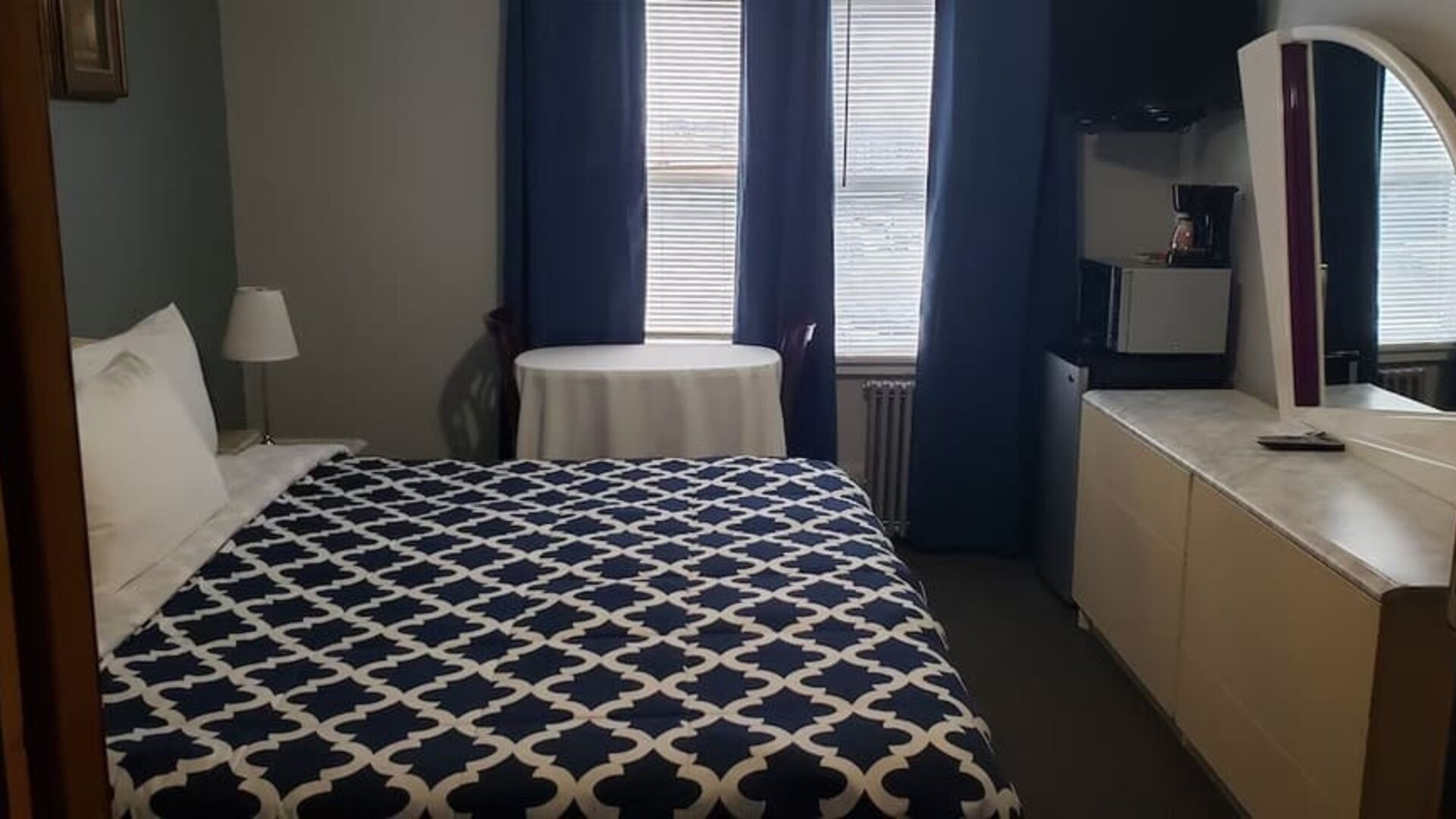 Day room at Jones Beach Hotel.