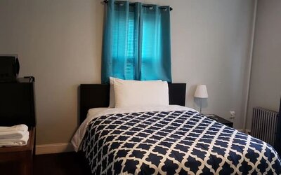 Day room at Jones Beach Hotel.