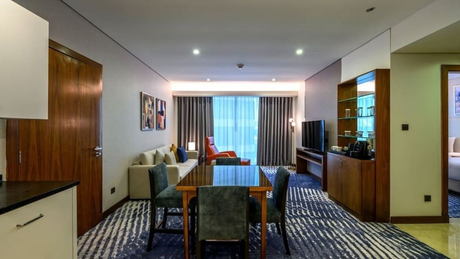 Day room at DoubleTree By Hilton Jeddah Al Andalus Mall.