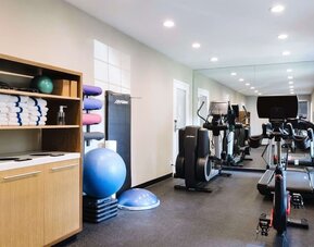Fitness center at The Inn At Saratoga, Tapestry Collection By Hilton.
