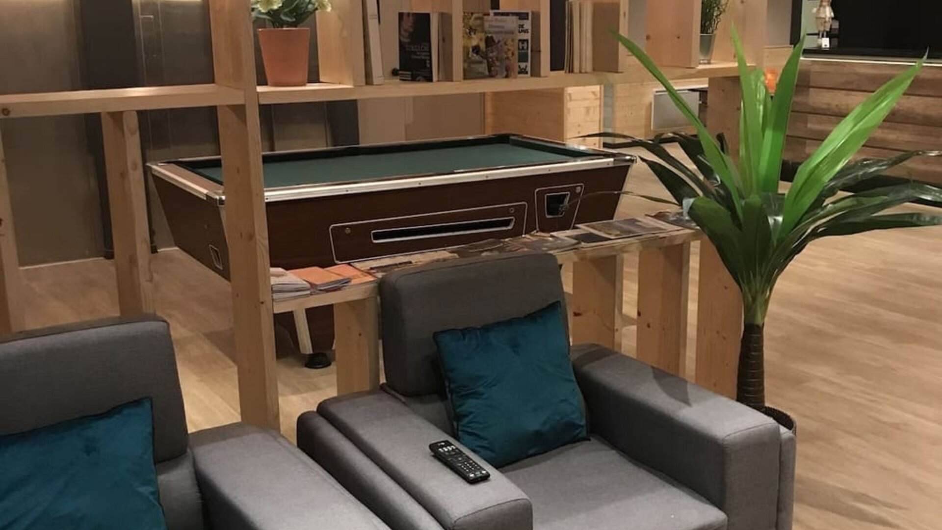 Lounge area at EUROHOTEL Airport Orly Rungis.