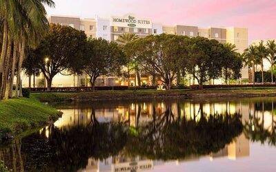 Exterior at Homewood Suites By Hilton Miami Airport-Blue Lagoon.