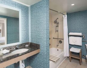 Bathroom at Homewood Suites By Hilton Miami Airport-Blue Lagoon.
