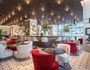 Hotel bar at Canopy By Hilton Madrid Castellana.