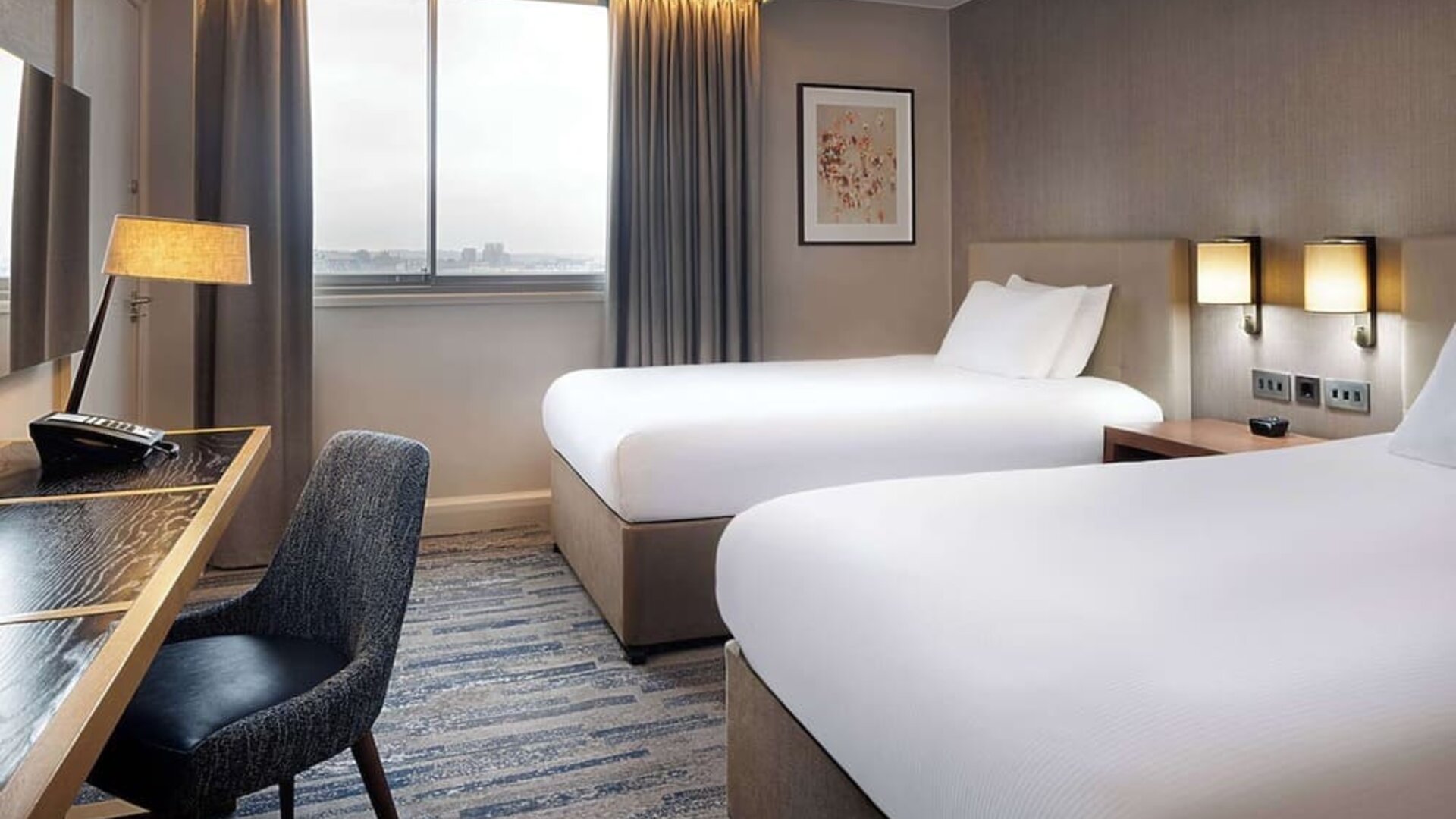 Day room at Hilton Leeds City.