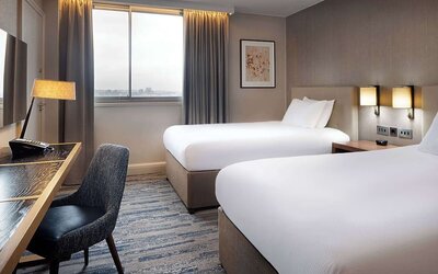 Day room at Hilton Leeds City.