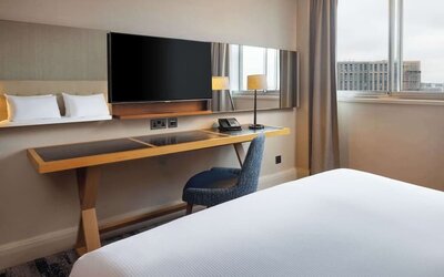 Day room at Hilton Leeds City.