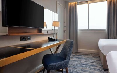 Day room at Hilton Leeds City.