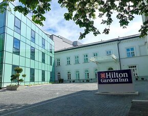 Hotel exterior at Hilton Garden Inn Radom.