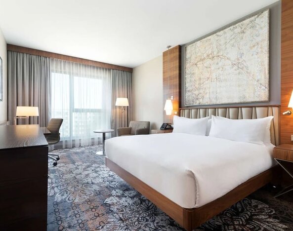Day room at DoubleTree By Hilton Krakow Hotel & Convention Center.