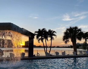 Outdoor pool at Pullman Miami Airport.