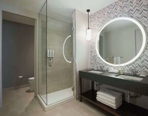 Bathroom at THesis Hotel Miami Coral Gables, Curio Collection By Hilton.