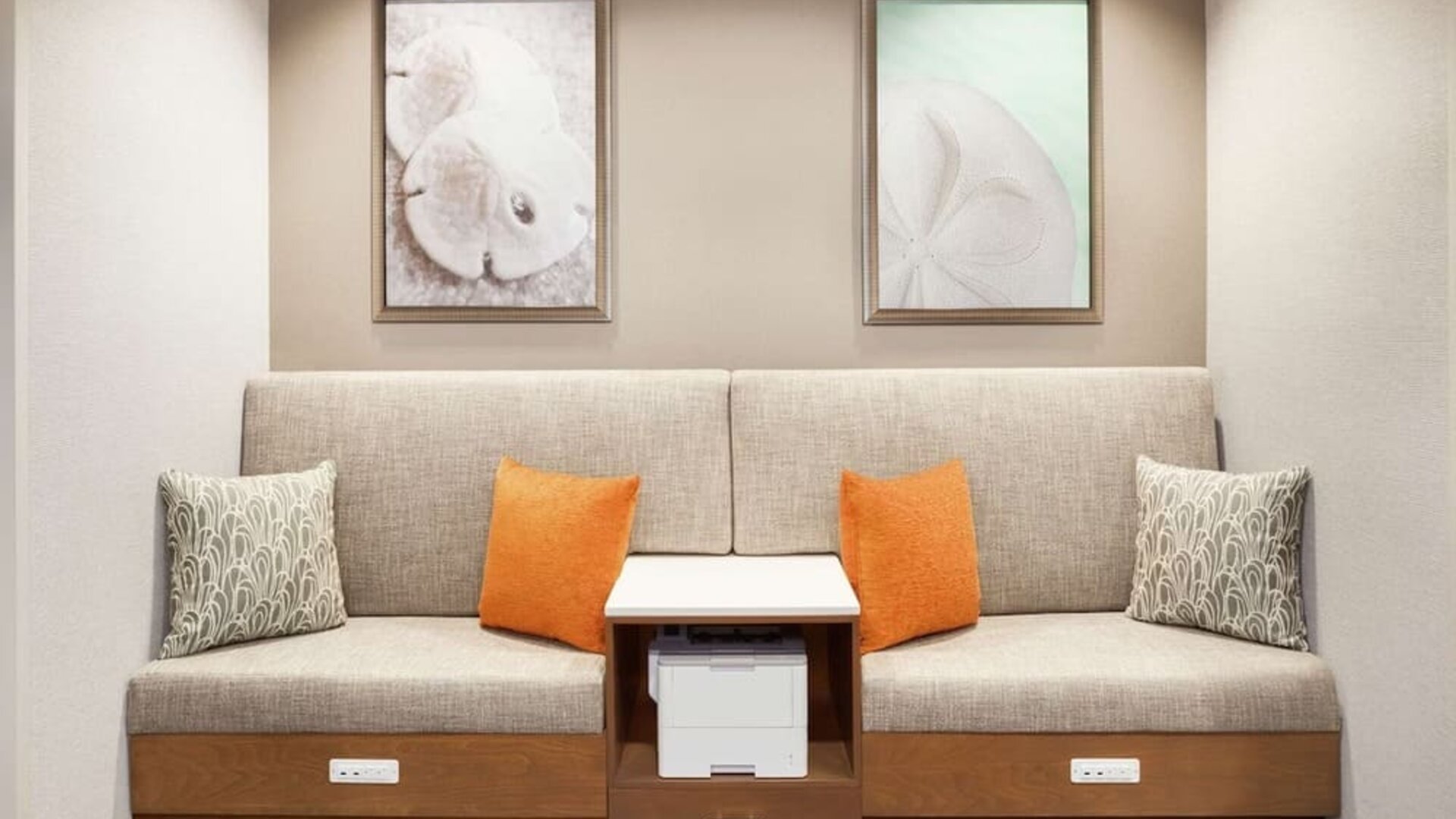 Business center at Hampton Inn & Suites Miami Kendall.