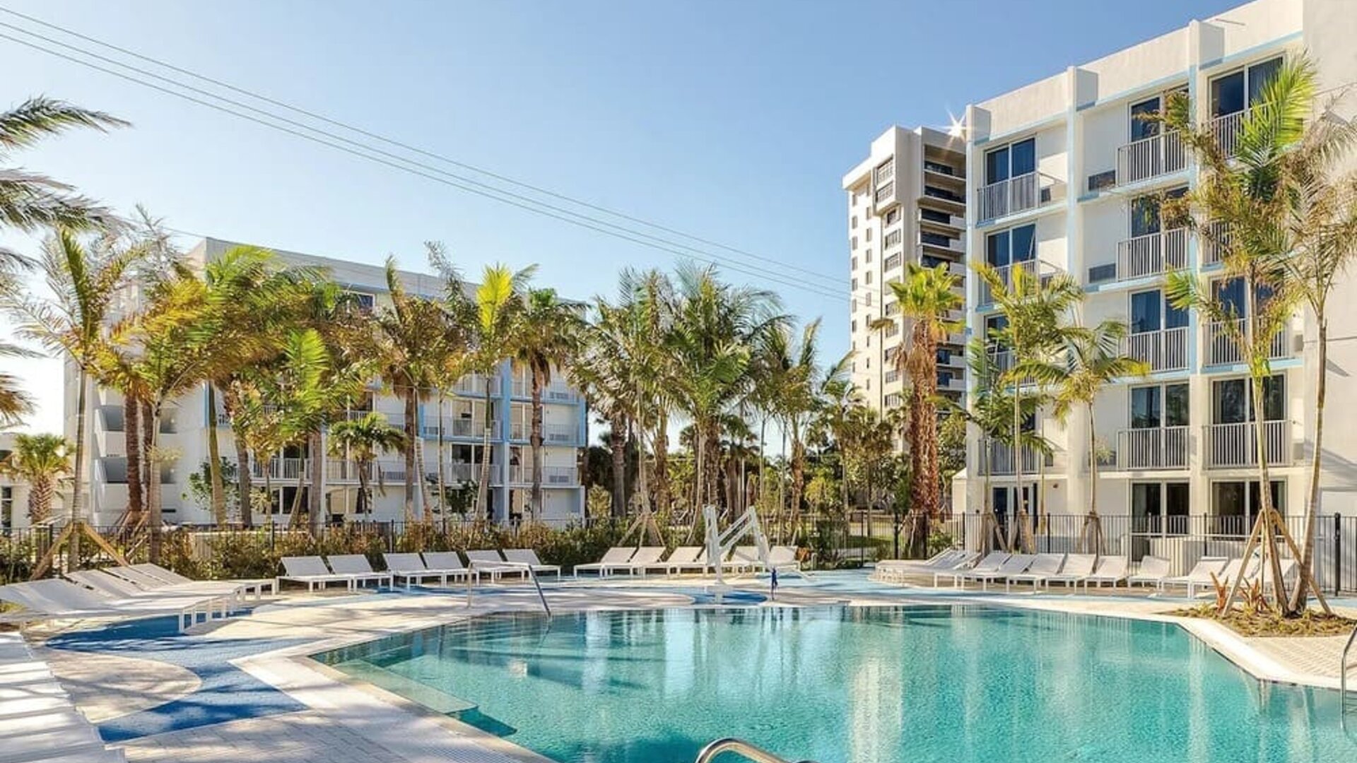 Outdoor pool at Plunge Beach Resort.