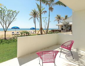 Terrace at Plunge Beach Resort.