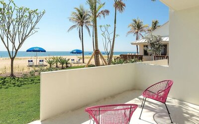 Terrace at Plunge Beach Resort.