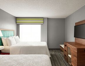 Day room at Hampton Inn & Suites Ft. Lauderdale Airport/South Cruise Port.