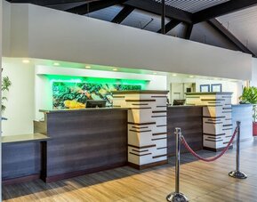 Reception at Pagoda Hotel.