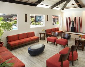 Lobby at Pagoda Hotel.