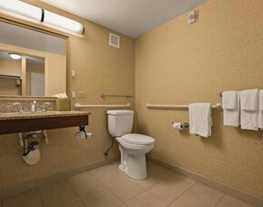 Bathroom at Airport Honolulu Hotel, Trademark Collection By Wyndham.