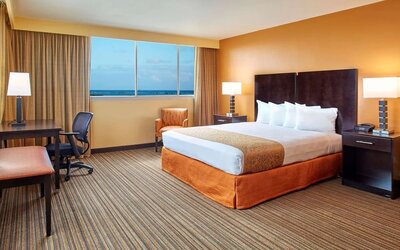 Day room at Best Western The Plaza Hotel Honolulu Airport.