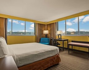 Day room at Best Western The Plaza Hotel Honolulu Airport.