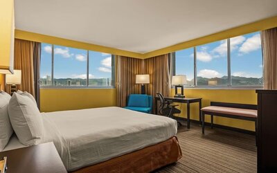 Day room at Best Western The Plaza Hotel Honolulu Airport.