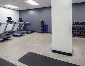 Gym at DoubleTree By Hilton Sunrise.