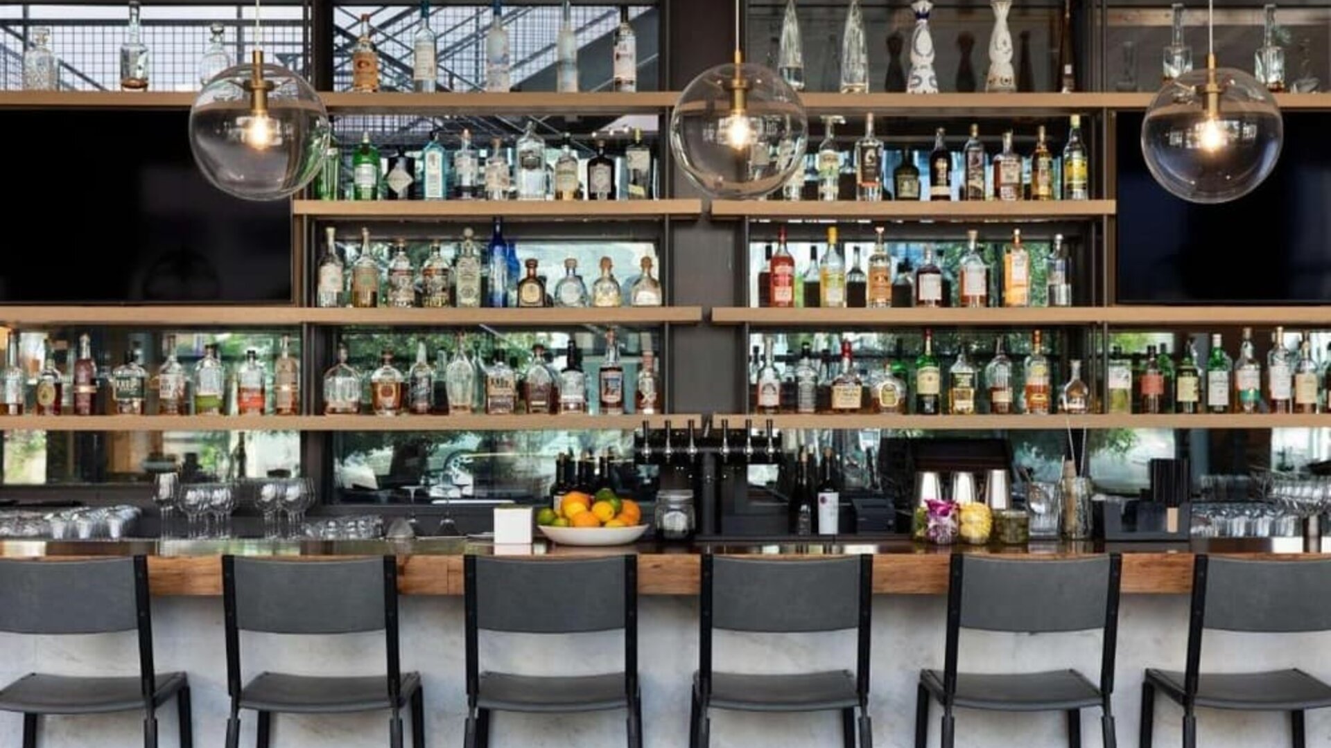 Bar at Canopy By Hilton Austin Downtown.