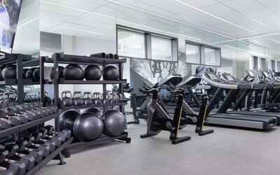 Gym at Canopy By Hilton Austin Downtown.