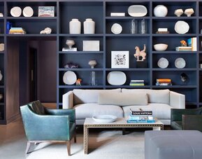 Lobby at Canopy By Hilton Austin Downtown.