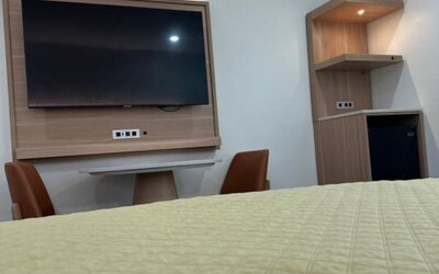 Day room at Nubell Motel.