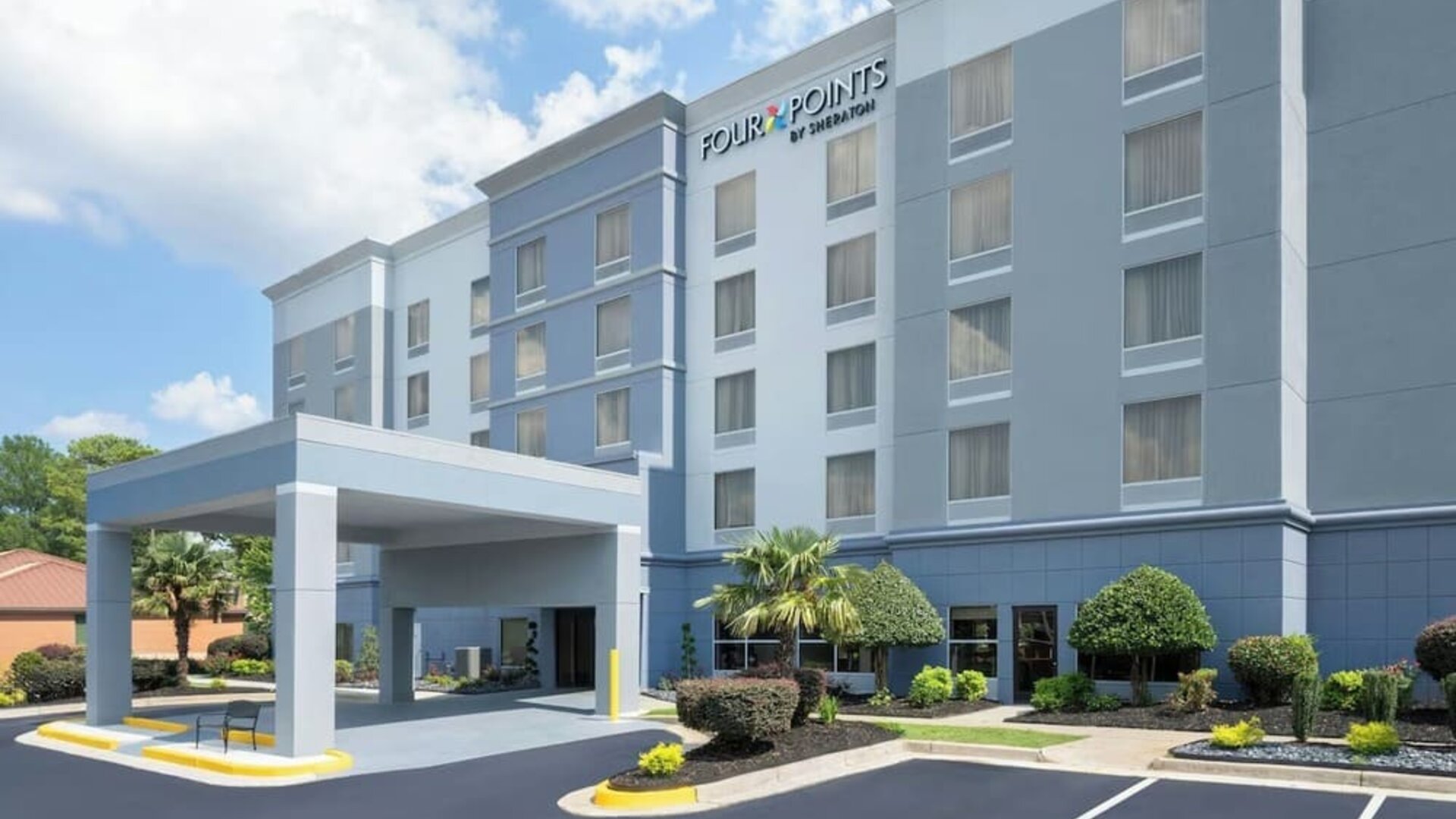 Exterior at Four Points By Sheraton College Park Atlanta Airport.
