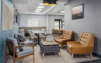 Lobby at Four Points By Sheraton College Park Atlanta Airport.